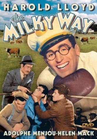 Harold Lloyd, Adolphe Menjou and Lionel Stander in The Milky Way (1936)