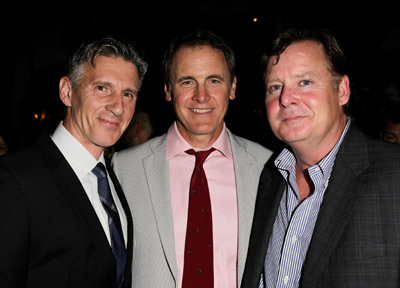 Christopher Stanley, Mark Moses, and Joel Murray at event of Mad Men