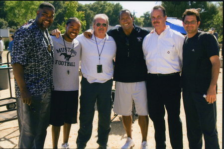 On the set of Gridiron Gang