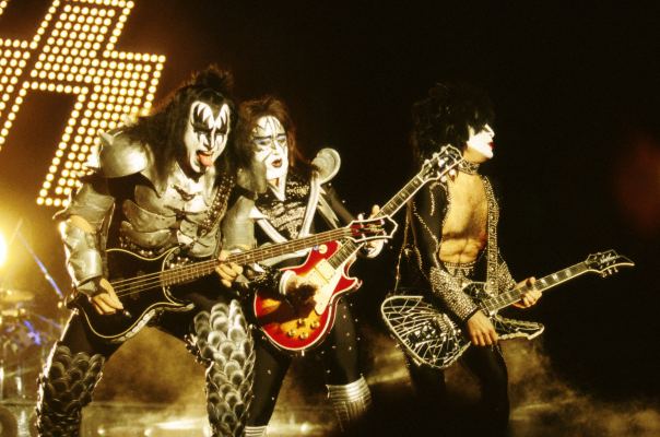 Gene Simmons, Ace Frehley and Paul Stanley