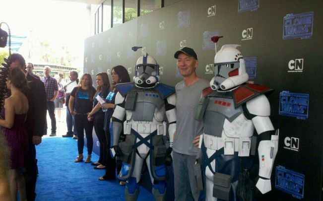 Stephen Stanton at Star Wars: The Clone Wars Season 4 premiere (2011)