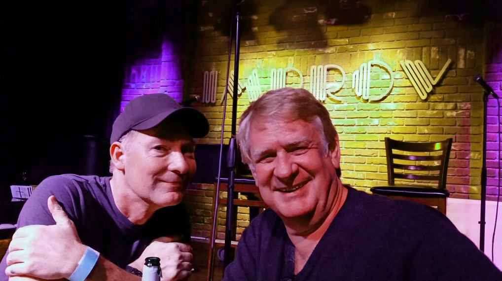 The 7D's Stephen Stanton and Bill Farmer at the Hollywood Improv (2014)