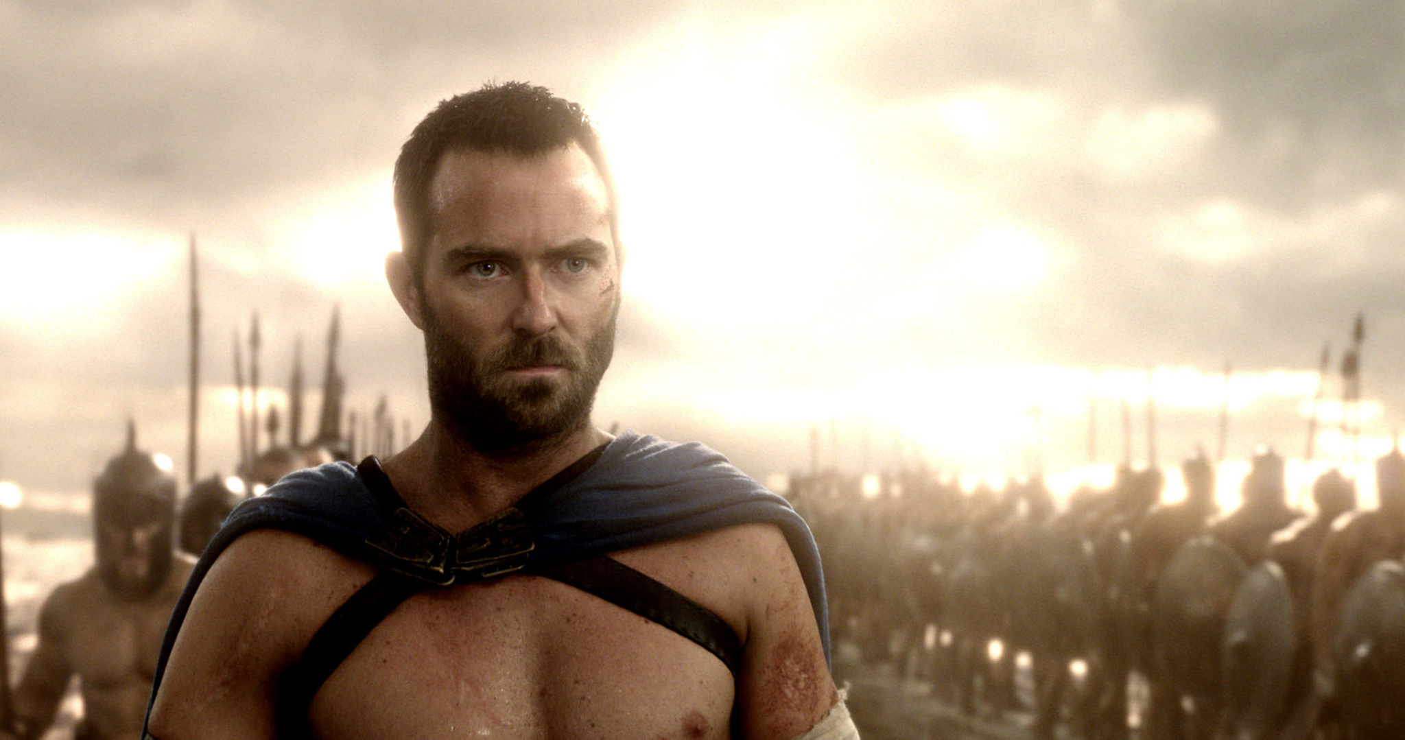 Sullivan Stapleton as Themistokles in Warner Bros. Pictures' and Legendary Pictures' action adventure 300: Rise Of An Empire, a Warner Bros. Pictures release.