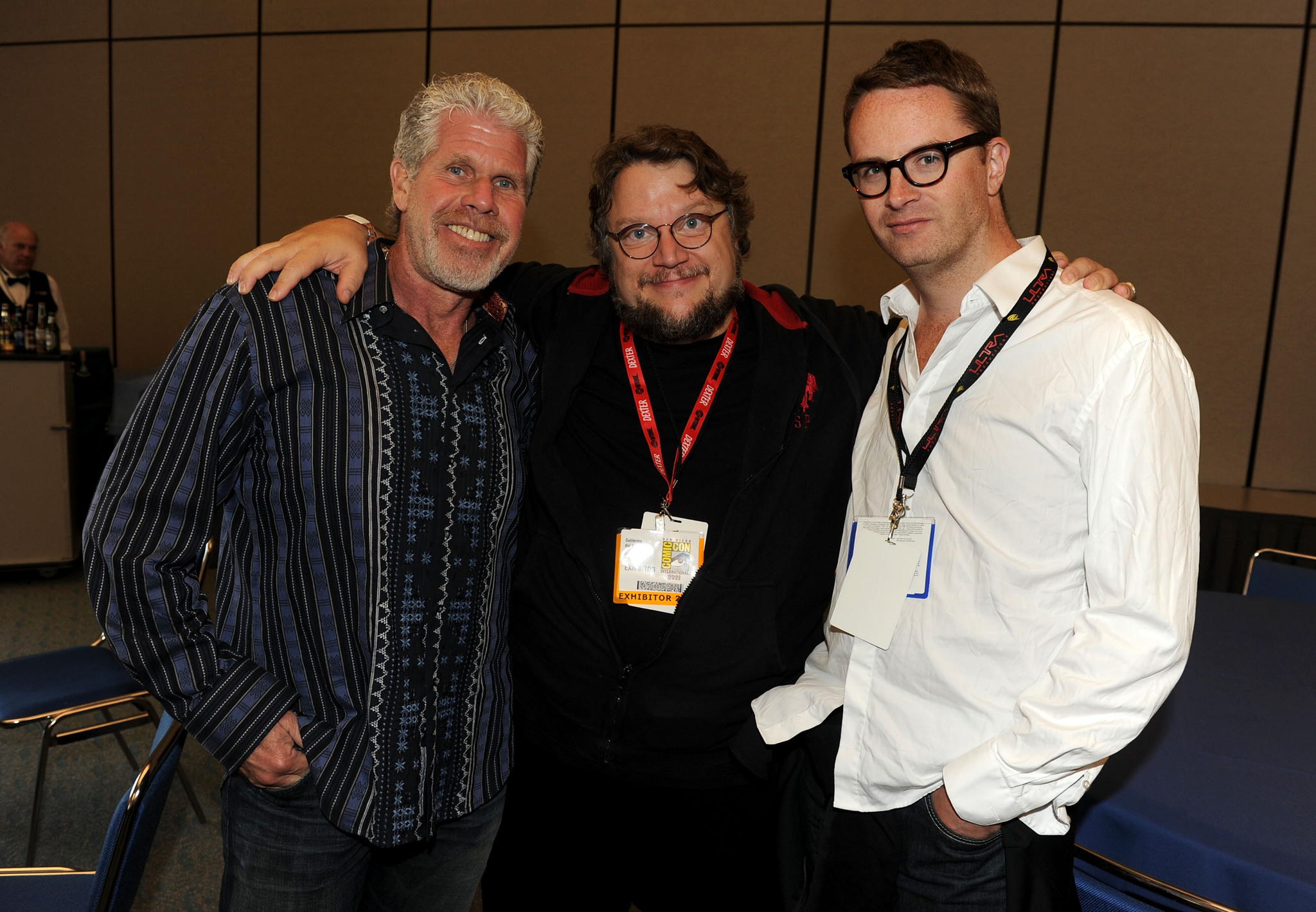 Ron Perlman, Nicolas Winding Refn and Guillermo del Toro