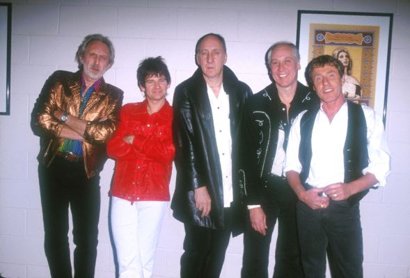 Roger Daltrey, John Entwistle, Zak Starkey and Pete Townshend