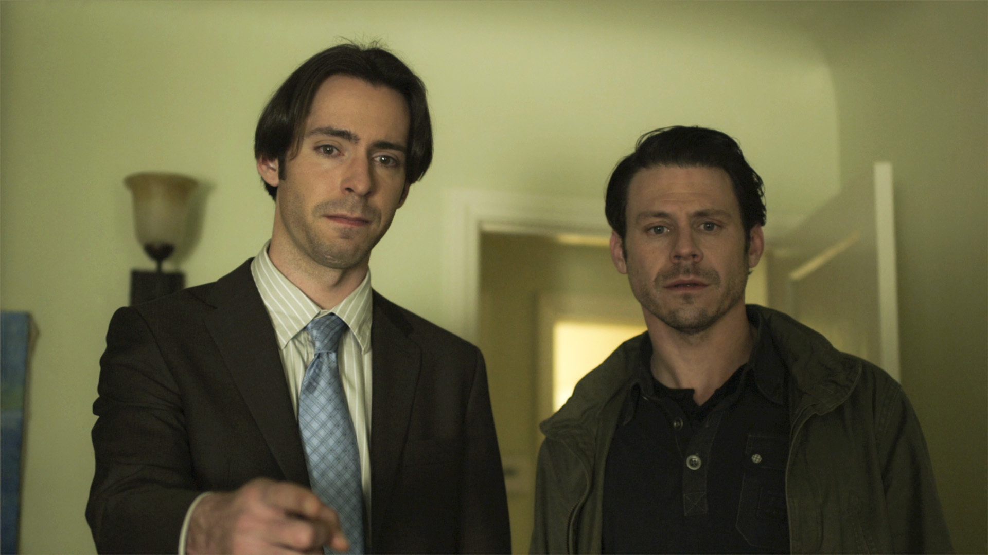 Martin Starr and Blayne Weaver in 6 Month Rule (2011)