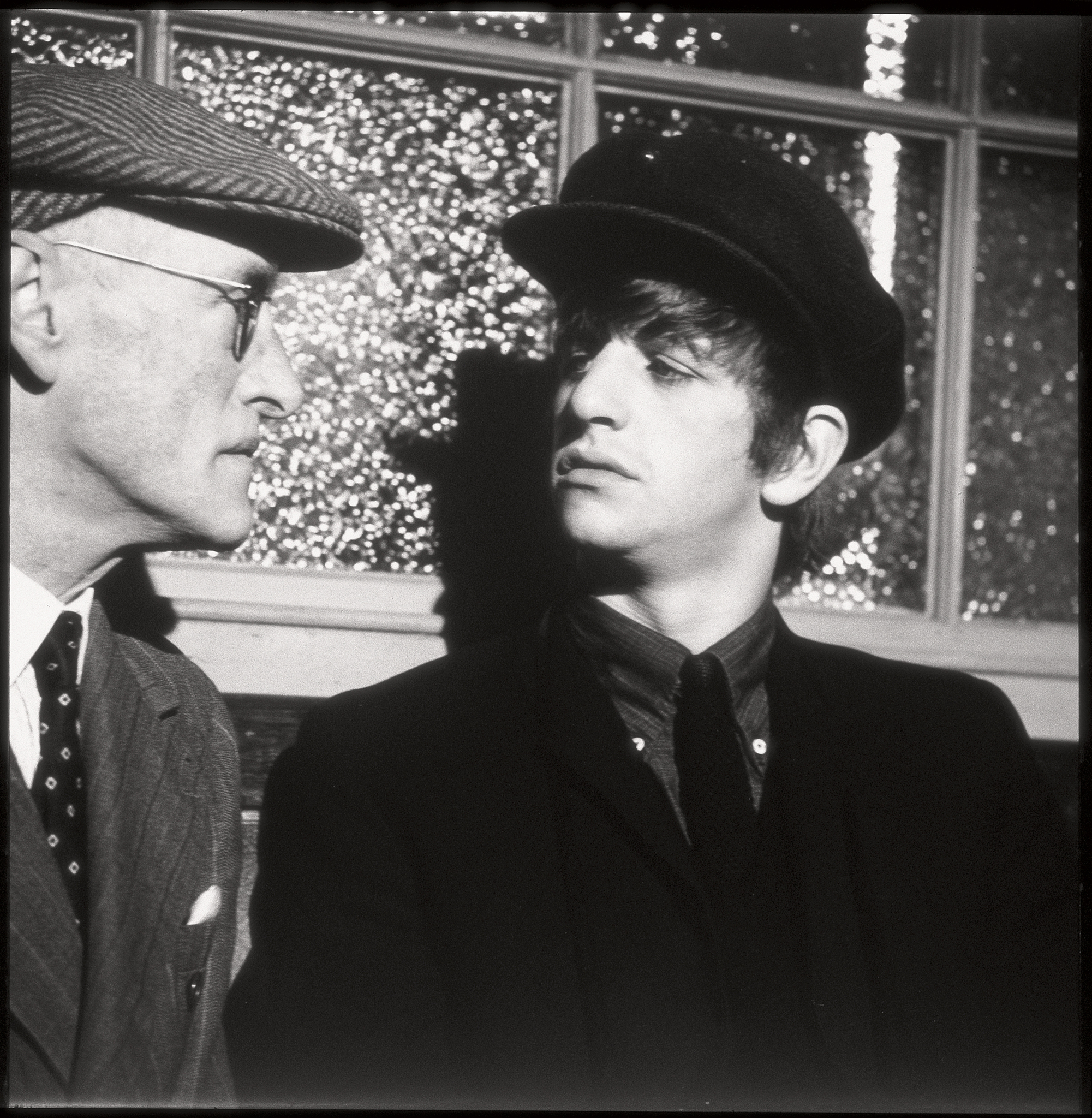 Still of Wilfrid Brambell and Ringo Starr in A Hard Day's Night (1964)