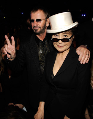 Yoko Ono and Ringo Starr