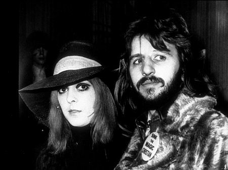 Ringo Starr with Wife Maureen January 26, 1970