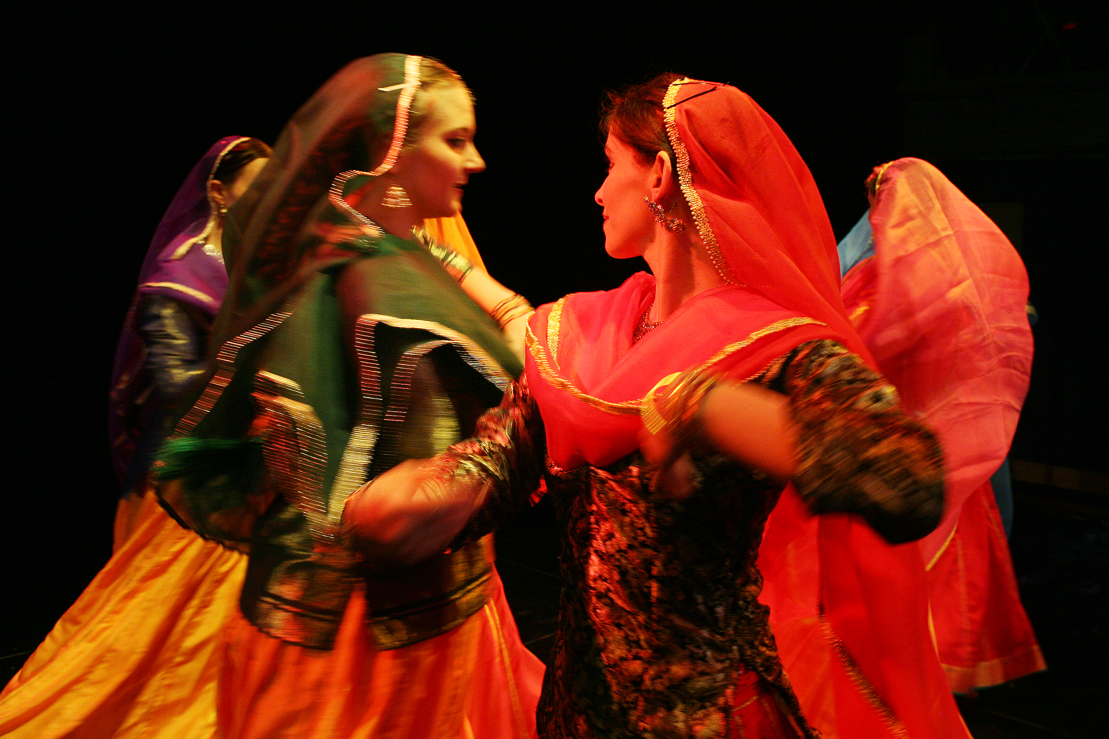 Birgit Stauber in Ioanna Srinivasan Kathak Dance