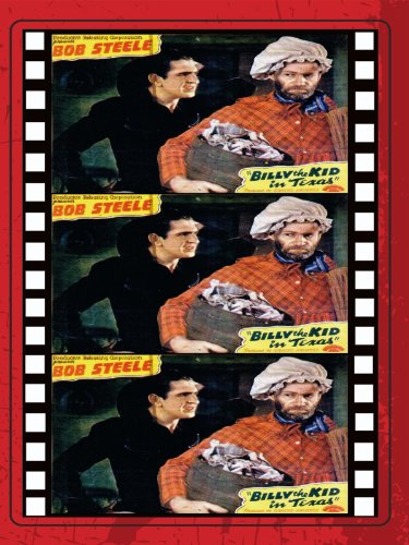 Al St. John and Bob Steele in Billy the Kid in Texas (1940)