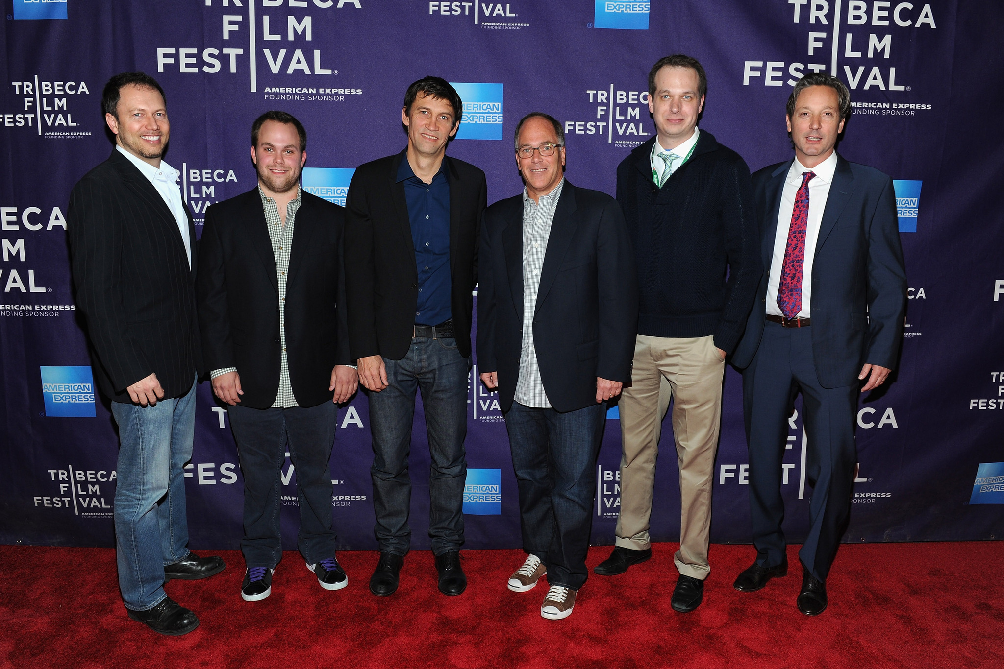 Burr Steers, Nicholas D. Wrathall, Chad Troutwine, Theodore James, Andrew Kortschak and Walter Kortschak at event of Gore Vidal: The United States of Amnesia (2013)