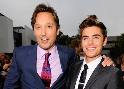 Burr Steers and Zac Efron at event of Charlie St. Cloud (2010)