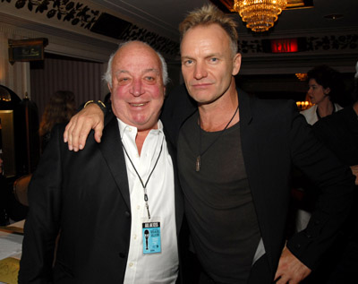 Sting and Seymour Stein