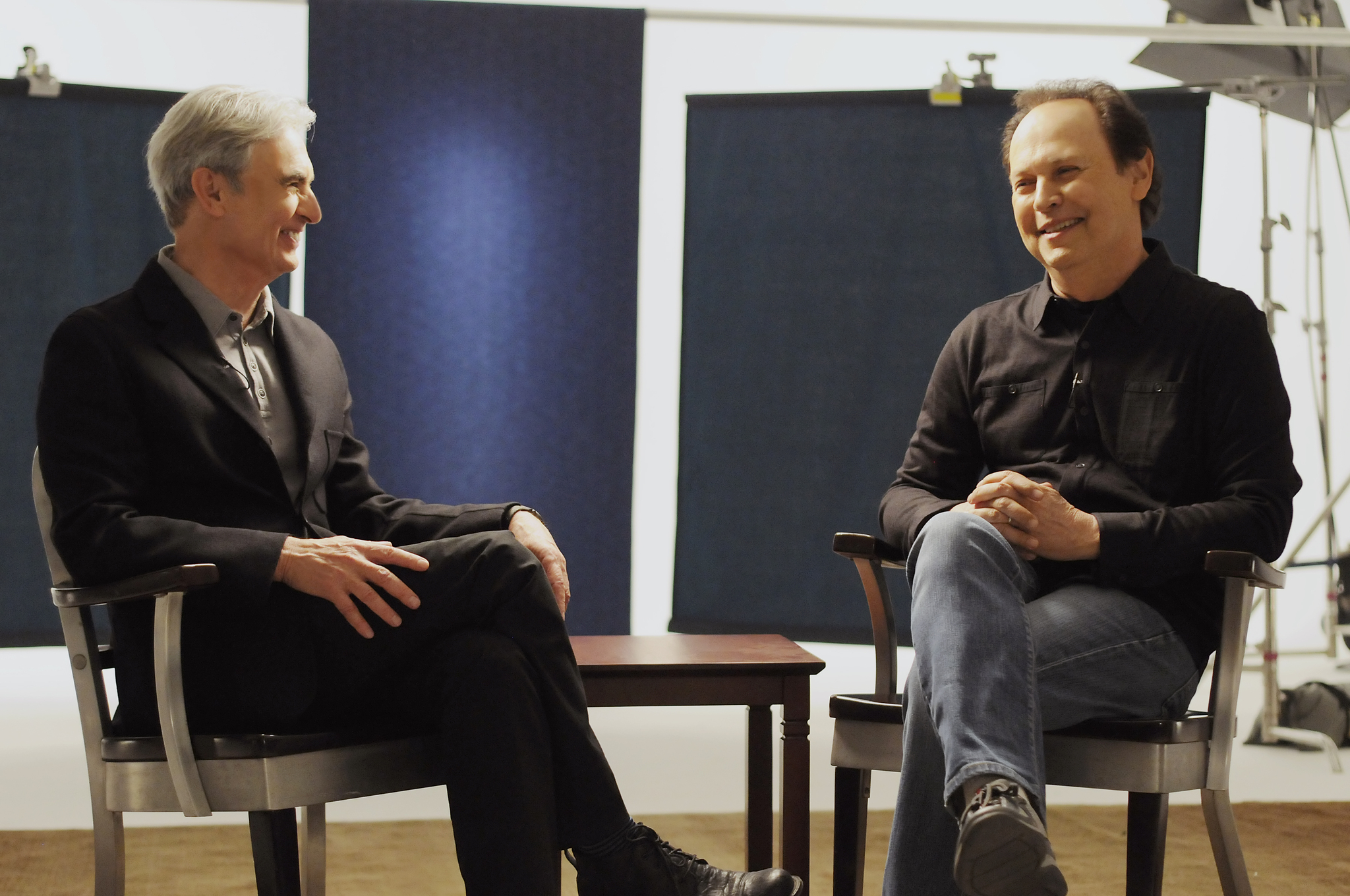 Still of Billy Crystal and David Steinberg in Inside Comedy (2012)
