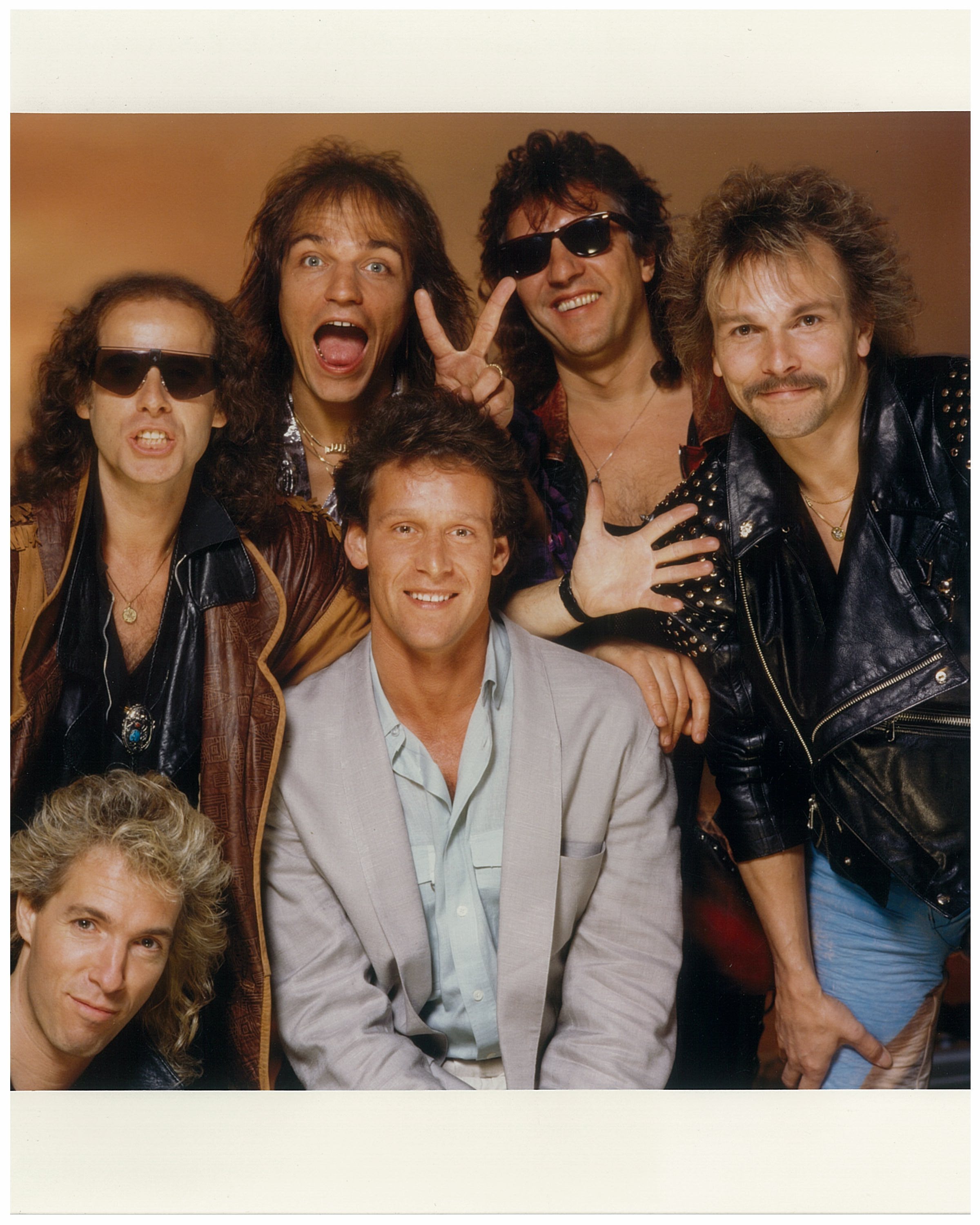 Rob Steinberg with Scorpions