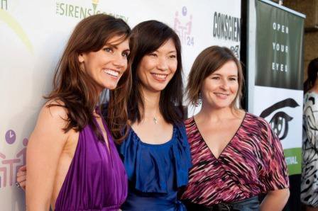 FILManthropy Festival 2010: Director Hollie Stenson, Founder Jodi Fung and Vice President Traci Kopecky.