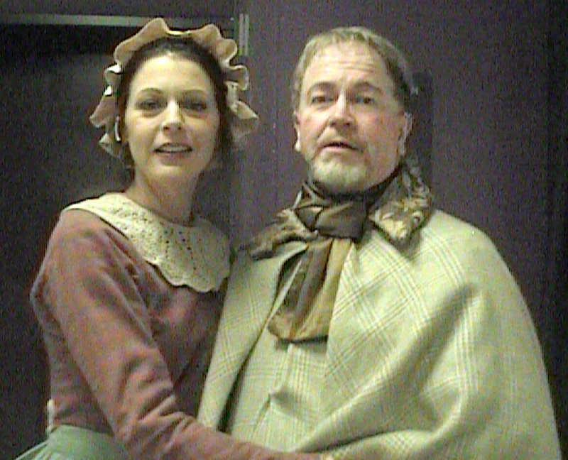 With Jane Leeves A Christma Carol, Kodak Theatre, 2009