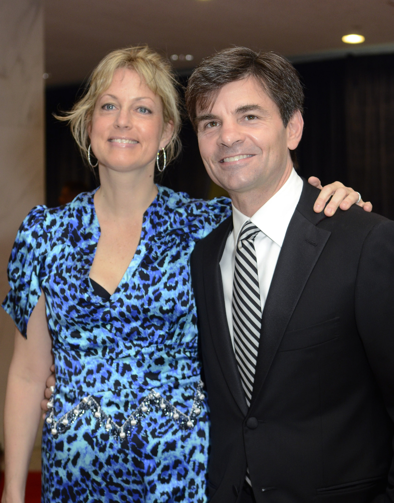 Alexandra Wentworth and George Stephanopoulos