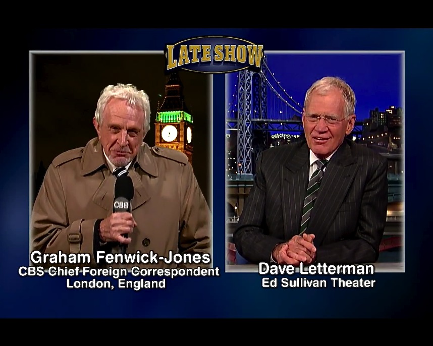 Graham Fenwick-Jones The Late Show with David Letterman