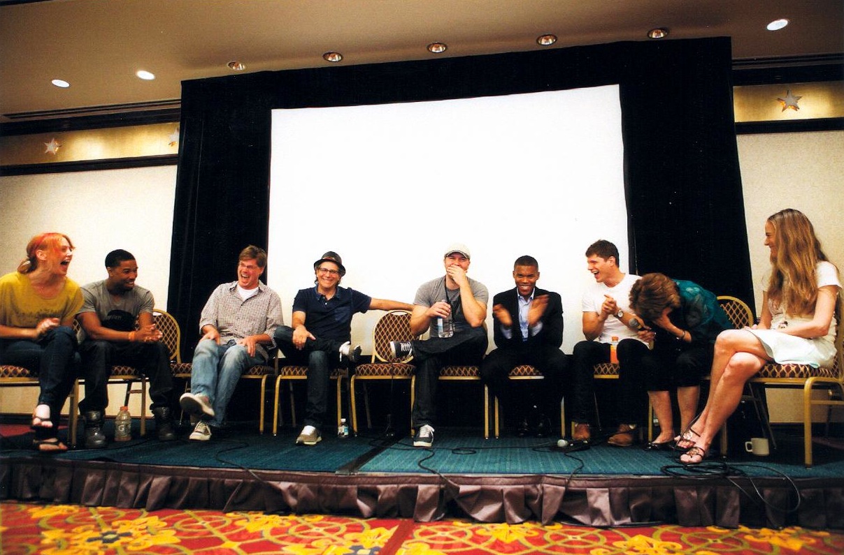 With cast and crew at the ATX Television Festivals Spotlight of FRIDAY NIGHT LIGHTS.