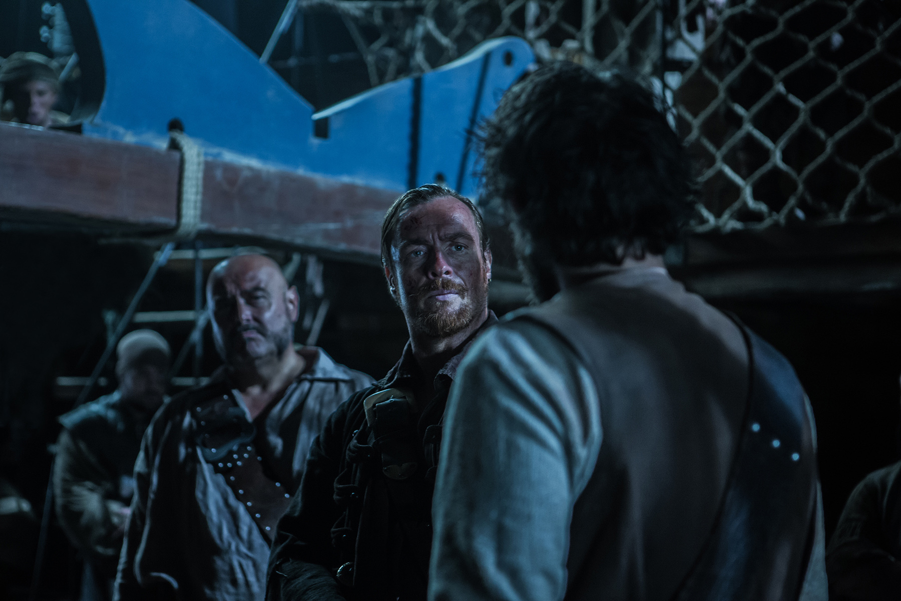 Still of Mark Ryan and Toby Stephens in Black Sails (2014)