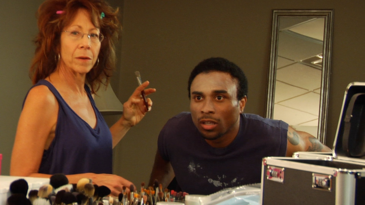 Still of Mindy Sterling and Richard Pierre-Louis in Jesus People: The Movie (2009)