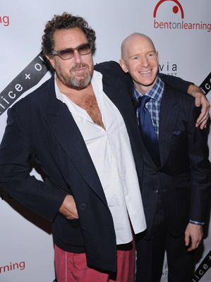 Julian Schnabel and Eddie Stern