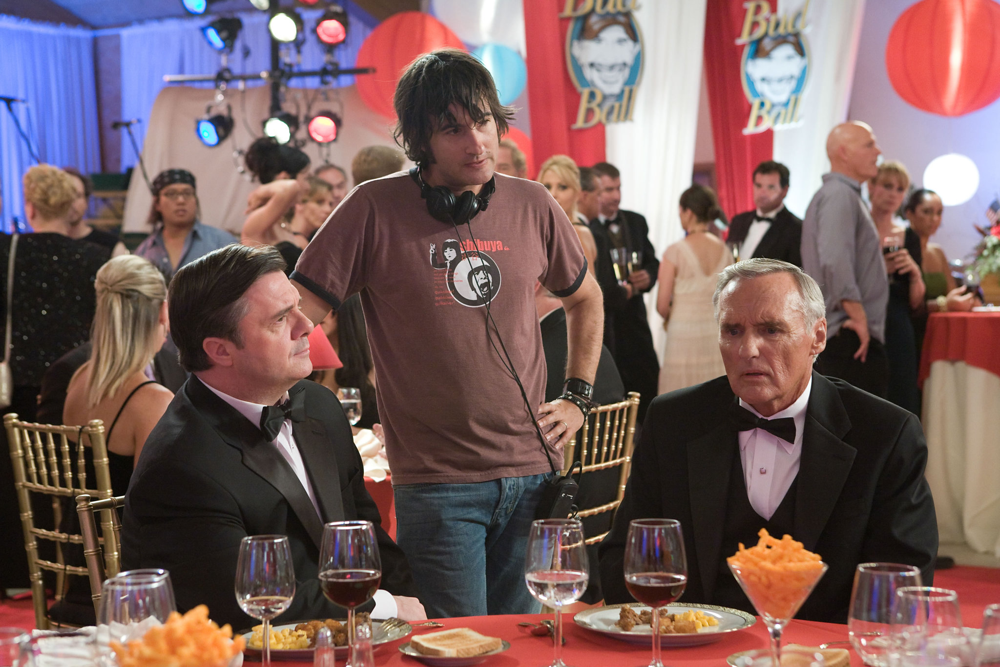 Still of Dennis Hopper, Nathan Lane and Joshua Michael Stern in Swing Vote (2008)