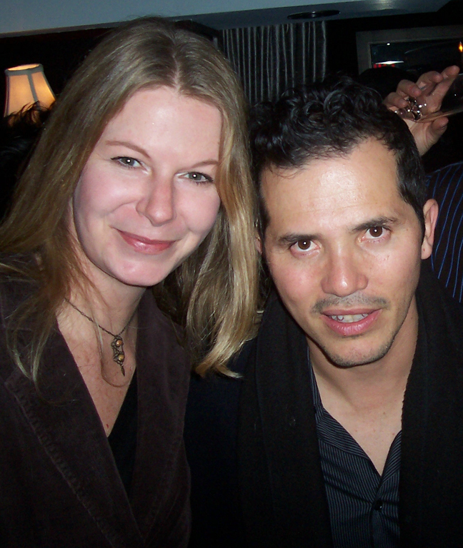 With John Leguizamo at the wrap party for The Ministers, NYC.