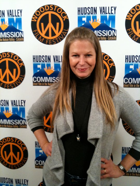 At the Woodstock Film Festival for the film The Position.