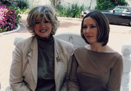 Still of Connie Stevens and Agata Gotova in Faces & Names (1999)