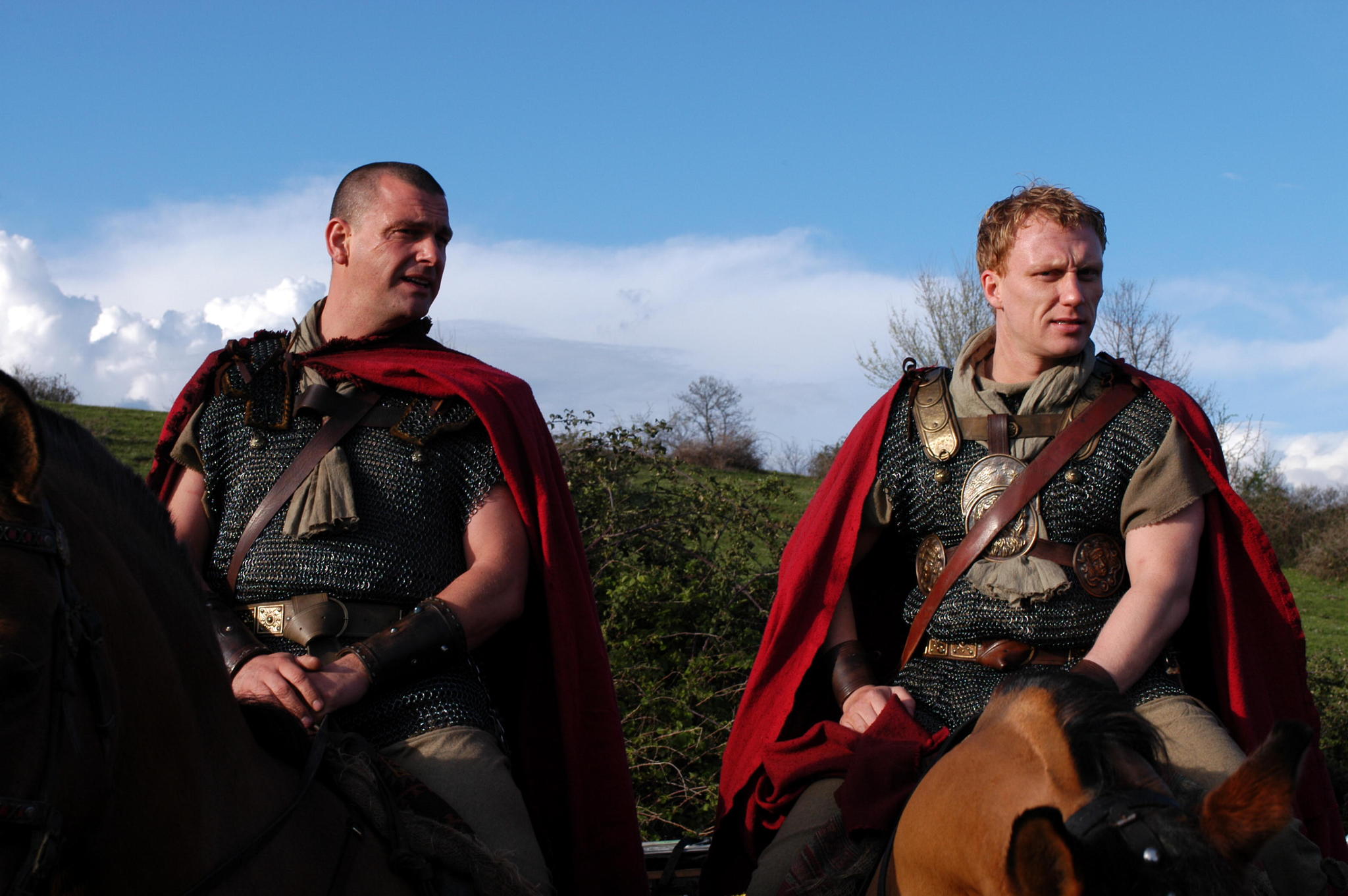 Still of Kevin McKidd and Ray Stevenson in Roma (2005)