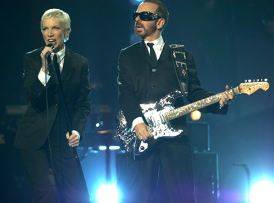 Annie Lennox and David A. Stewart at event of 2005 American Music Awards (2005)