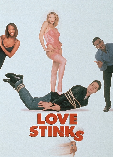 Bill Bellamy, French Stewart and Bridgette Wilson-Sampras in Love Stinks (1999)
