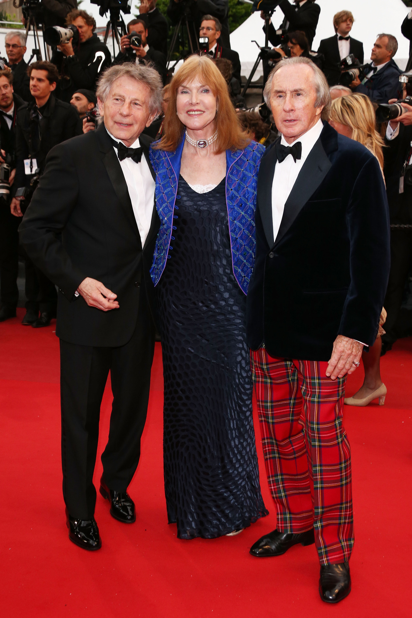 Roman Polanski, Helen Stewart and Jackie Stewart at event of Weekend of a Champion (1972)