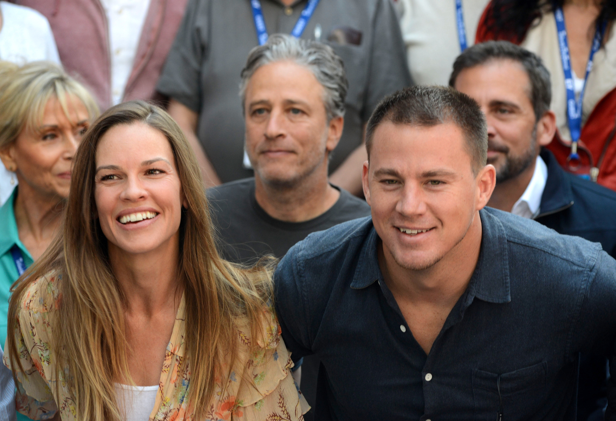 Hilary Swank, Steve Carell, Jon Stewart and Channing Tatum