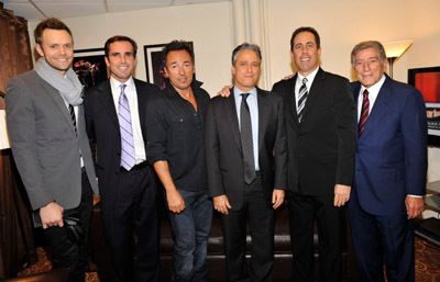 Jerry Seinfeld, Tony Bennett, Bruce Springsteen, Jon Stewart, Bob Woodruff and Joe McHale