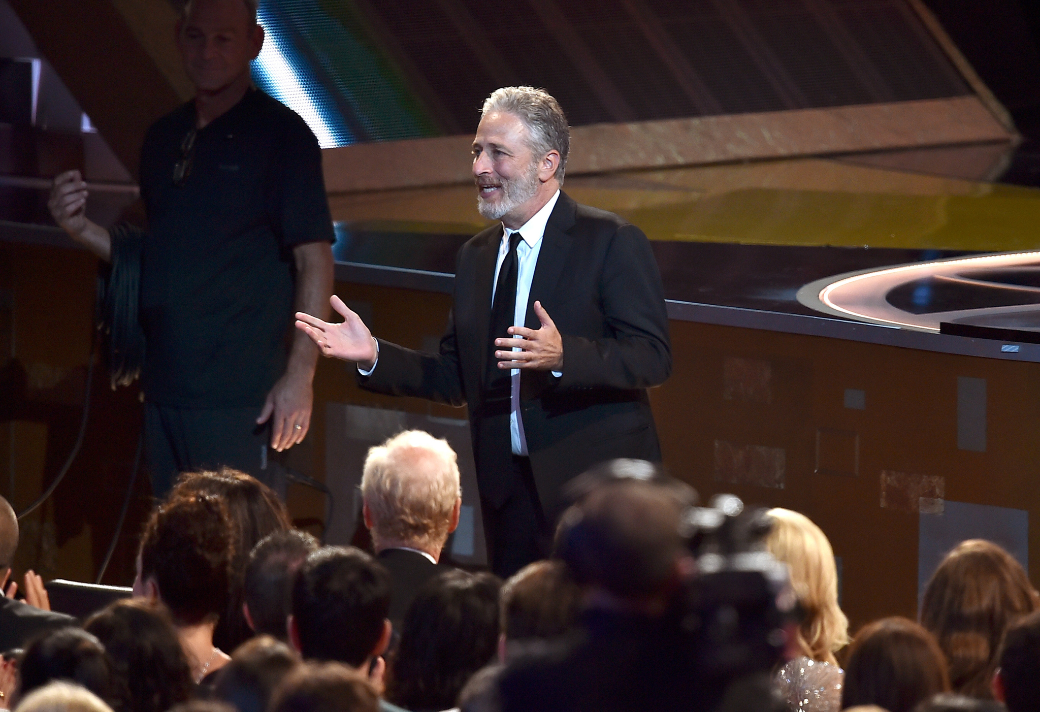 Jon Stewart at event of The 67th Primetime Emmy Awards (2015)