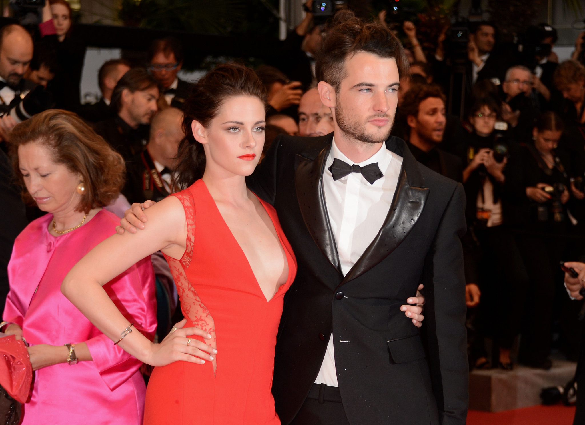 Kristen Stewart and Tom Sturridge at event of Kosmopolis (2012)