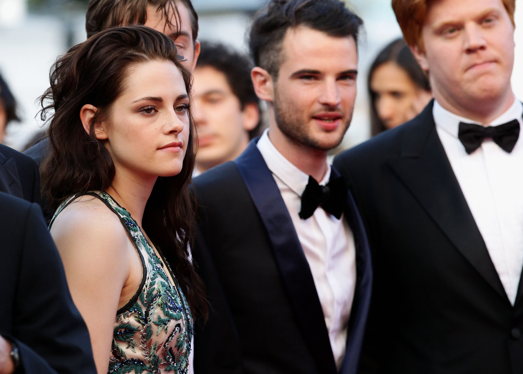 Kristen Stewart, Tom Sturridge and Danny Morgan at event of Kelyje (2012)