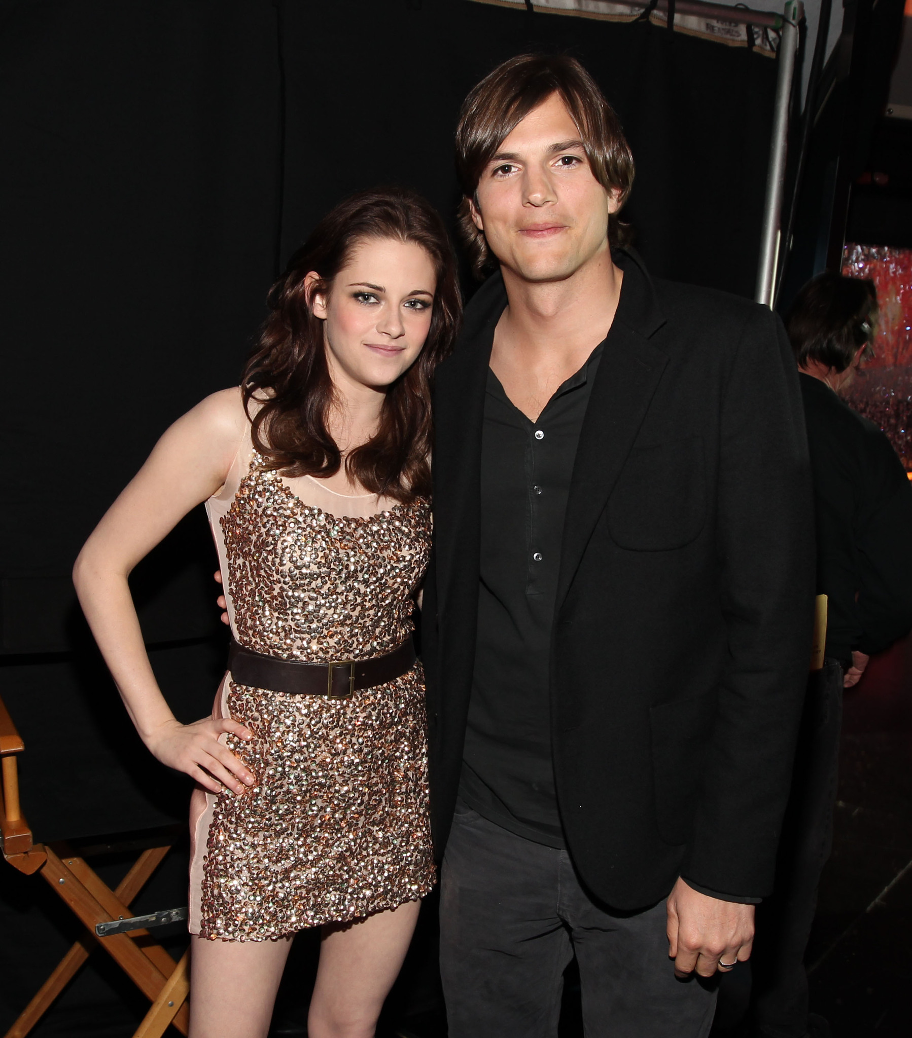 Ashton Kutcher and Kristen Stewart