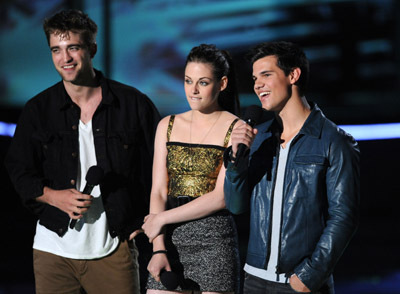 Kristen Stewart, Taylor Lautner and Robert Pattinson