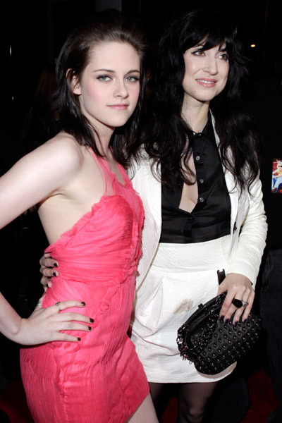 Floria Sigismondi and Kristen Stewart at event of The Runaways (2010)