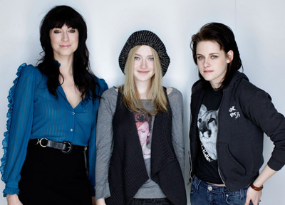 Dakota Fanning, Floria Sigismondi and Kristen Stewart