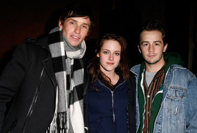 Michael Angarano, Kristen Stewart and Eddie Redmayne