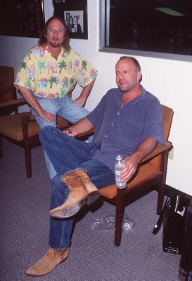 Bruce Willis and Stephen Stills