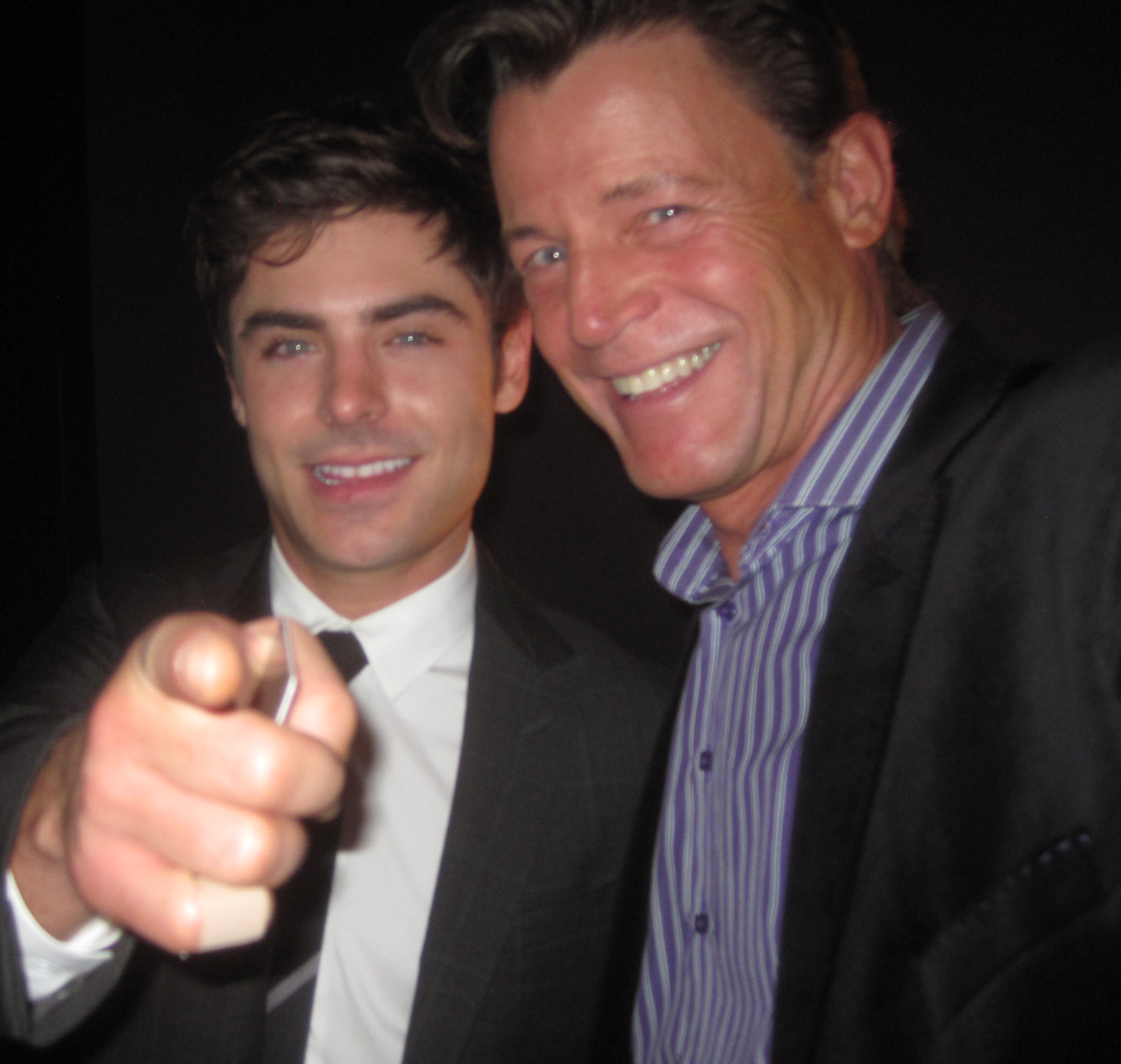 Brett Stimely and Zac Efron attend the Parkland premiere at Roy Thompson Hall at the Toronto International Film Festival (9-06-2013)