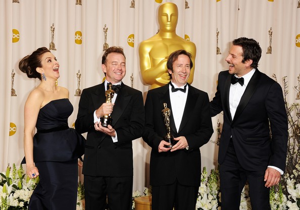 Tina Fey, Eugene Gearty, Philip Stockton, Bradley Cooper 84th Academy Awards