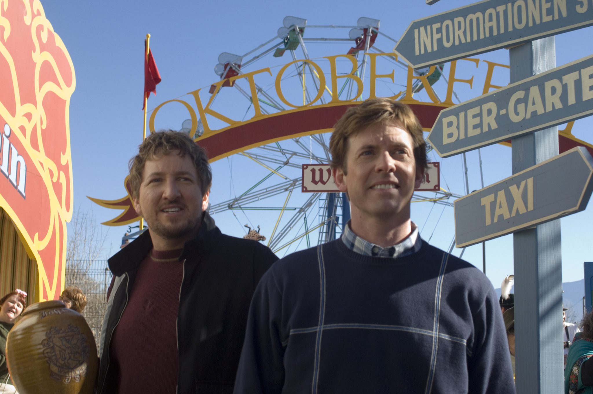 Still of Paul Soter and Erik Stolhanske in Beerfest (2006)